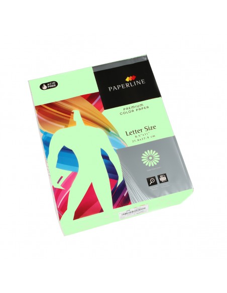 Papel de Colores Spectra 75 gr Carta resma 500 Hojas
