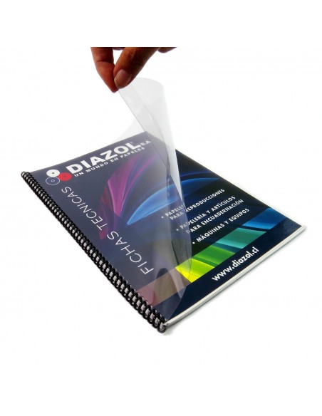 Micas Lisas PVC T/Pliego 100 Uds