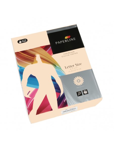 Papel de Colores Spectra 75 gr Carta resma 500 Hojas