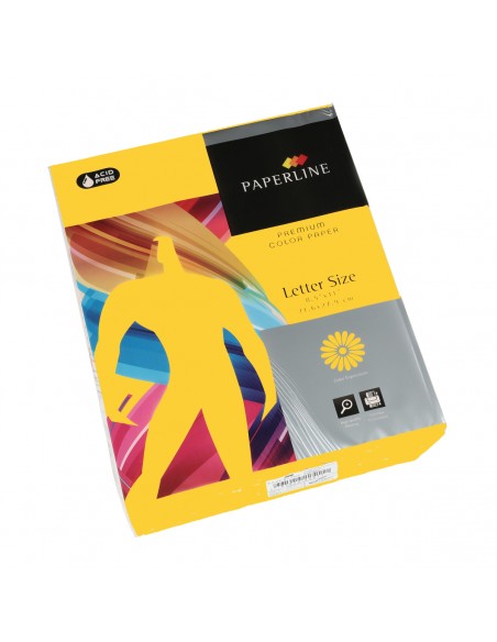 Papel de Colores Spectra 75 gr Carta resma 500 Hojas