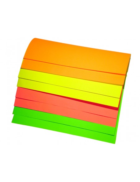 Cartulinas Fluorescentes 210g Pliego 100 Uds