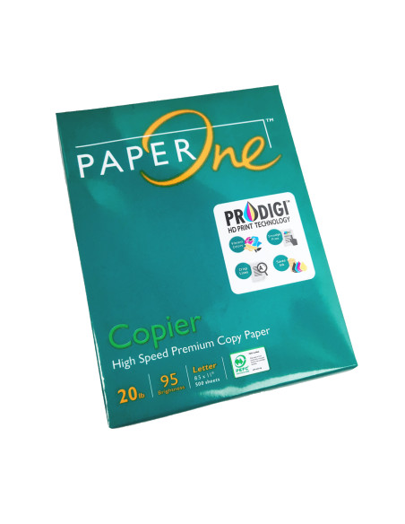 Papel Fotocopia 75g T/Carta 500 Uds