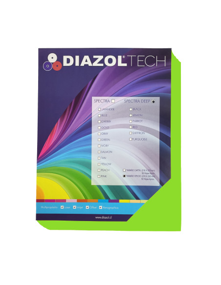 Papel Spectra Deep 80g Oficio Sachet 50 hojas