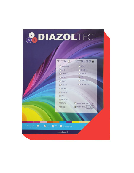 Papel Spectra Deep 80g Oficio Sachet 50 hojas