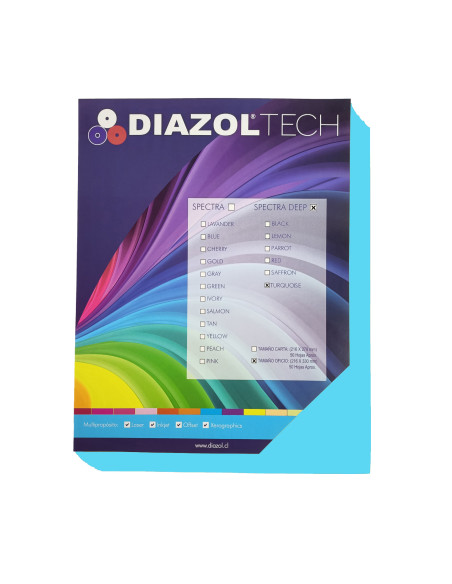 Papel Spectra Deep 80g Oficio Sachet 50 hojas