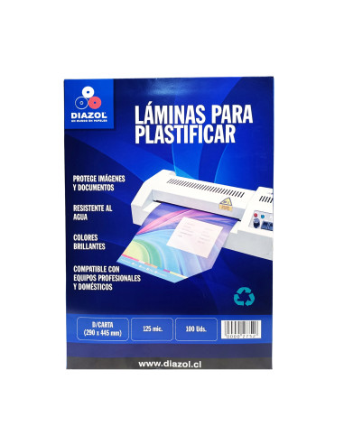Sobres Termolaminados 125mic Doble Carta 100 Uds