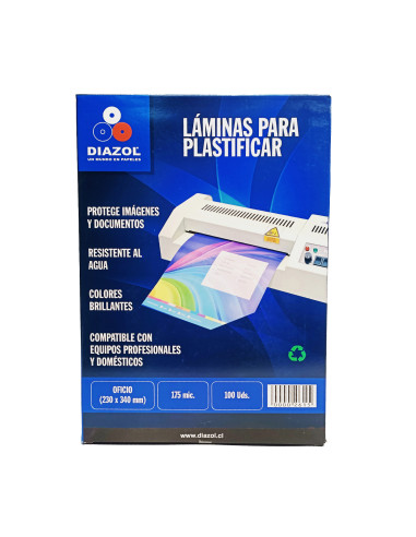 Sobres Termolaminados 175mic T/Oficio...