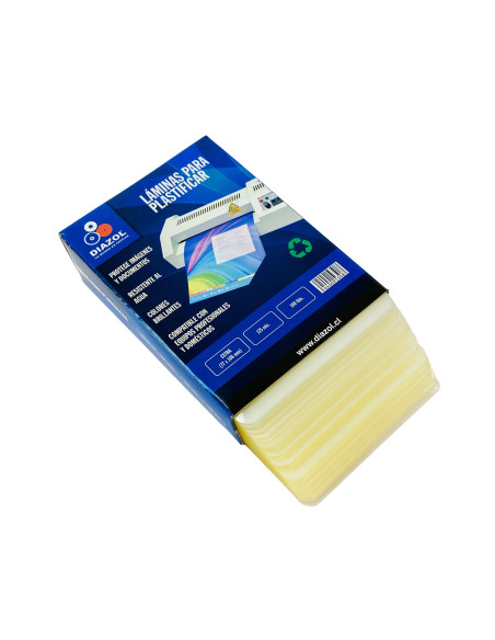 Láminas para Termolaminar T/Extra (7,7 x 10,8cm) 175mic 100 Uds