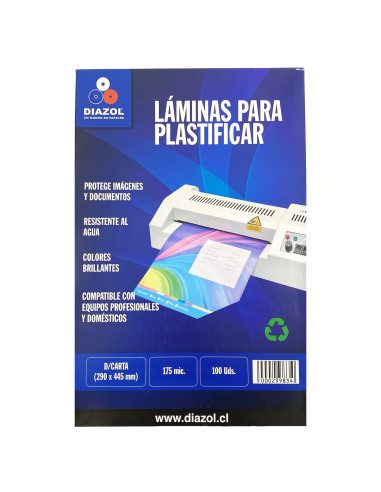 Sobres Termolaminados 175mic Doble Carta 100 Uds