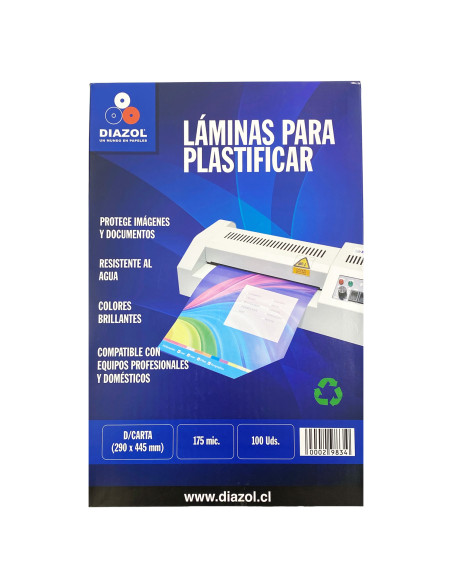 Sobres Termolaminados 175mic Doble Carta 100 Uds