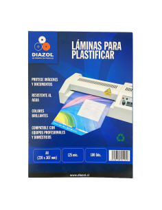 Sobres Termolaminados 125mic T/DIN A4 100 Uds 2