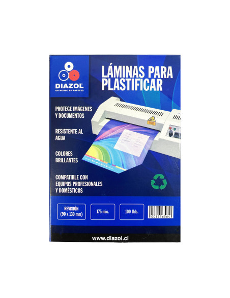 Sobres Termolaminados Revisión Técnica 175 mic